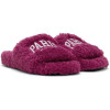 Шлепанцы Furry Slides BALENCIAGA 