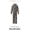 Костюм с капюшоном и рисунком BALENCIAGA