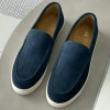 Замшевые лоферы BRUNELLO CUCINELLI