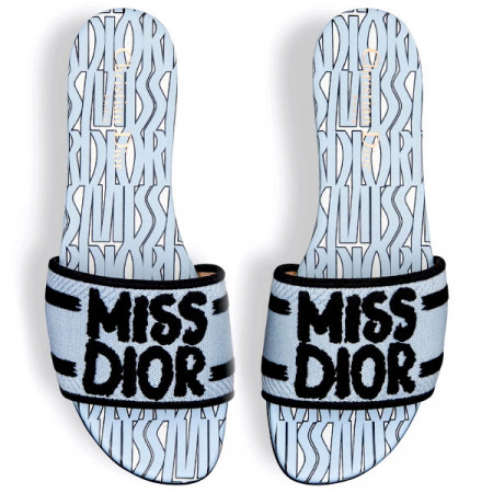 Шлепанцы DIOR Dway