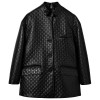 Кожаная куртка Gucci Jumbo GG Кожаная куртка Gucci Jumbo GG