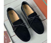 Замшевые мокасины LORO PIANA
