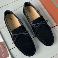 Замшевые мокасины LORO PIANA