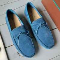 Замшевые мокасины LORO PIANA
