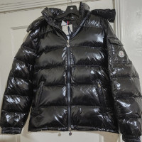 Пуховик Maya с капюшоном от MONCLER
