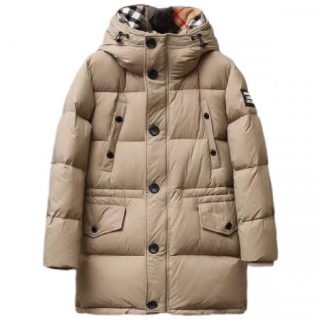 Пуховик Burberry с капюшоном