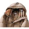 Пуховик Burberry с капюшоном