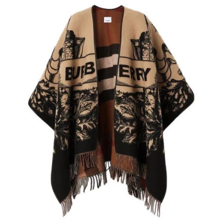 Шарф BURBERRY Ekd  из шерсти и кашемира