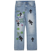 Джинсы CHROME HEARTS