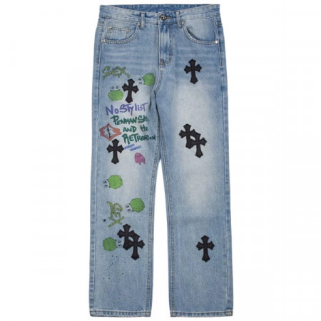 Джинсы CHROME HEARTS