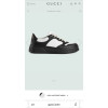 Кроссовки Gucci GG Embossed Sneaker Black White Кроссовки Gucci GG Embossed Sneaker Black White