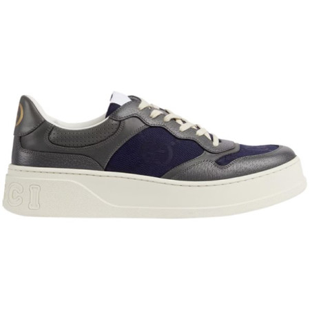 Кроссовки Gucci GG Lace Up Sneaker Grey Blue