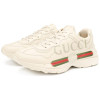 Кроссовки Gucci Rhyton с принтом лента Web