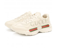 Gucci Кожаные кроссовки Rhyton