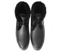 Кожаные зимние ботинки Ylvi Walk с мехом LORO PIANA