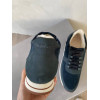 Замшевые кроссовки LORO PIANA Week End Walk зимние с мехом