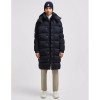 Длинный пуховик с капюшоном MONCLER Hanoverian