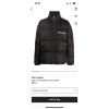 Куртка пуховик PALM ANGELS короткий с логотипом