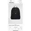 Рюкзак PRADA Re-Nylon and Saffiano leather backpack