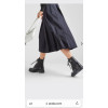 Комбинированные ботинки PRADA на шнуровке