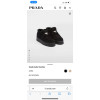 Лоферы зимние замшевые PRADA на меху