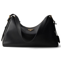 Prada большая кожаная сумка на плечо