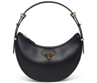 Prada сумка Arqué на плечо кожаная Прада