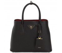 PRADA сумка-тоут Double из сафьяновой кожи mini bag Прада