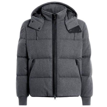 Кашемировая куртка пуховик ZEGNA Ghiaccio Oasi