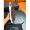 Замшевые кеды ZEGNA Triple Stitch