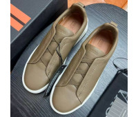 Кожаные кеды Triple Stitch от ZEGNA