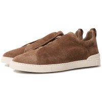 Замшевые кеды Triple Stitch от ZEGNA