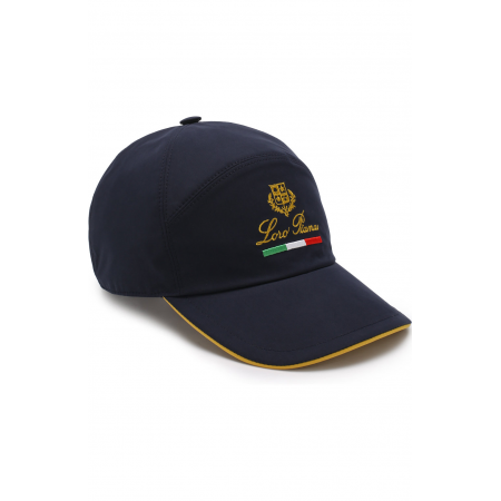 Бейсболка Horsey Hat с вышивкой Loro Piana Бейсболка Horsey Hat с вышивкой Loro Piana