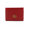 Gucci Кожаный футляр для кредитных карт GG Marmont Гуччи