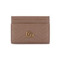 Gucci Кожаный футляр для кредитных карт GG Marmont Гуччи