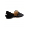 Балетки Globe с глиттером Jimmy Choo