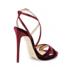 Бархатные босоножки Lola 120 на шпильке Jimmy Choo Бархатные босоножки Lola 120 на шпильке Jimmy Choo