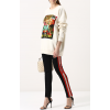 Брюки прямого кроя с лампасами и штрипками Gucci