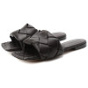 Кожаные шлепанцы BOTTEGA VENETA Lido Боттега Венета темно-коричневый