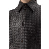 Кожаная рубашка Bottega Veneta