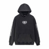 Мужской худи Balenciaga с капюшоном и логотипом Баленсиага черный