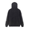 Мужской худи Balenciaga с капюшоном и логотипом Баленсиага черный