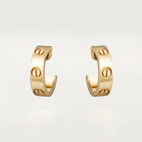 CARTIER Серьги-кольца LOVE
