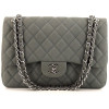 CHANEL Сумка Timeless Jumbo стеганая от Шанель олива