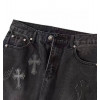 Джинсы прямого кроя CHROME HEARTS