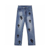 Джинсы прямого кроя CHROME HEARTS