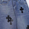 Джинсы прямого кроя CHROME HEARTS