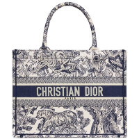 DIOR Сумка BOOK TOTE Toile de Jouy маленького размера Диор DIOR Сумка BOOK TOTE Toile de Jouy маленького размера Диор
