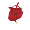 CHRISTIAN DIOR Кожаная Сумка SADDLE Мини Диор Красный CHRISTIAN DIOR Кожаная Сумка SADDLE Мини Диор Красный