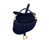 CHRISTIAN DIOR Кожаная Сумка SADDLE Мини Диор Синий CHRISTIAN DIOR Кожаная Сумка SADDLE Мини Диор Синий